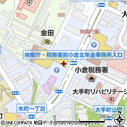 回転寿司 平四郎 スピナガーデン大手町店周辺の地図
