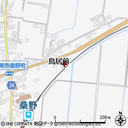徳島県阿南市桑野町鳥居前21周辺の地図