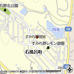 愛媛県松山市石風呂町345周辺の地図