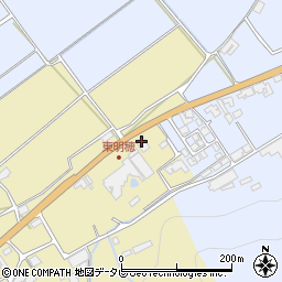 愛媛県西条市小松町明穂甲-25周辺の地図