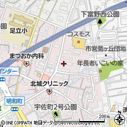 小倉交通グループ　共榮自動車小倉整備工場周辺の地図