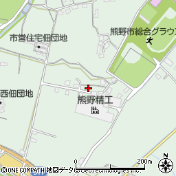 三重県熊野市有馬町周辺の地図