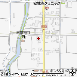 愛媛県松山市安城寺町986周辺の地図