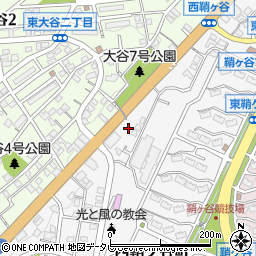 福岡県北九州市戸畑区西鞘ケ谷町5周辺の地図