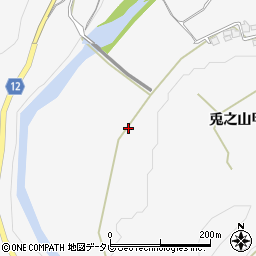 愛媛県西条市兎之山甲71-1周辺の地図