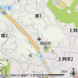 福岡県北九州市小倉北区都1丁目2-12周辺の地図