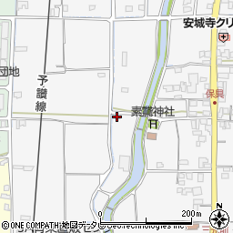 愛媛県松山市安城寺町934周辺の地図