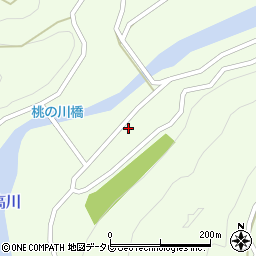 和歌山県田辺市龍神村柳瀬360周辺の地図