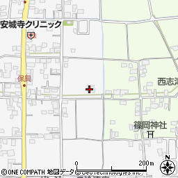 愛媛県松山市安城寺町1166周辺の地図