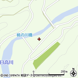 和歌山県田辺市龍神村柳瀬345周辺の地図