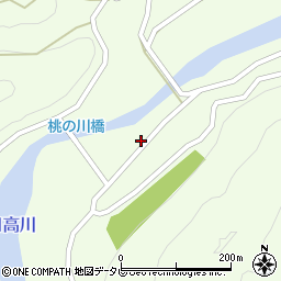 和歌山県田辺市龍神村柳瀬222周辺の地図