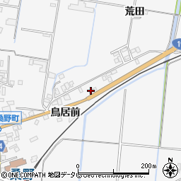徳島県阿南市桑野町鳥居前40周辺の地図