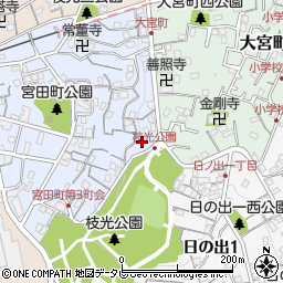 福岡県北九州市八幡東区宮田町18周辺の地図