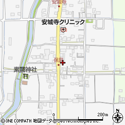 愛媛県松山市安城寺町1107周辺の地図