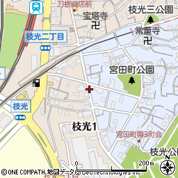 藤吉寝具センター前周辺の地図