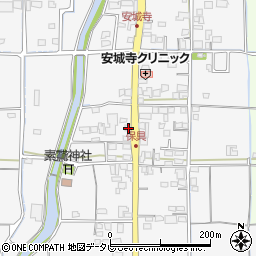 愛媛県松山市安城寺町1021周辺の地図