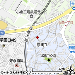 プレアール原町周辺の地図