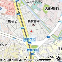 小倉スカイマンション天神島周辺の地図