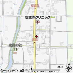 愛媛県松山市安城寺町1106周辺の地図