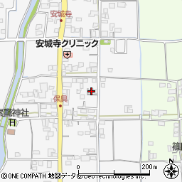 愛媛県松山市安城寺町1096周辺の地図