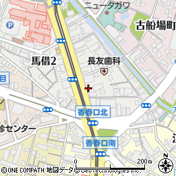 小倉スカイマンション天神島管理室周辺の地図