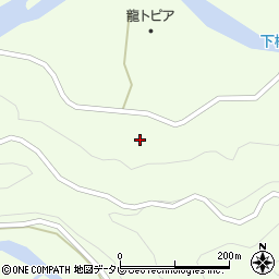 和歌山県田辺市龍神村柳瀬516周辺の地図