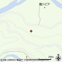 和歌山県田辺市龍神村柳瀬506周辺の地図