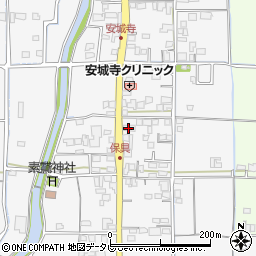 愛媛県松山市安城寺町1103周辺の地図