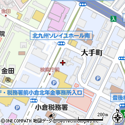 九電工　北九州営業所周辺の地図