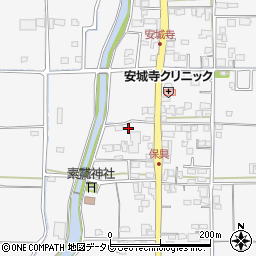 愛媛県松山市安城寺町1024周辺の地図