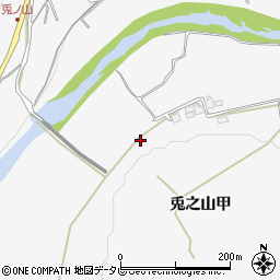 愛媛県西条市兎之山甲133-1周辺の地図