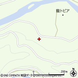 和歌山県田辺市龍神村柳瀬488周辺の地図