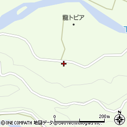 和歌山県田辺市龍神村柳瀬521周辺の地図