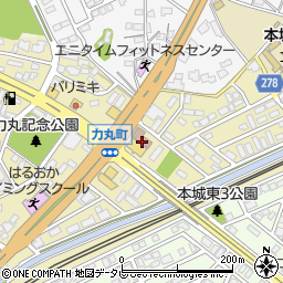 福岡県北九州市八幡西区力丸町22-17周辺の地図