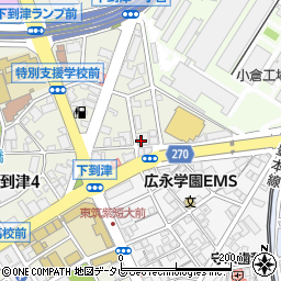 富士電機株式会社九州支社小倉営業所周辺の地図