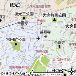 福岡県北九州市八幡東区宮田町19周辺の地図