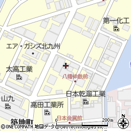 株式会社トライボ　八幡工場周辺の地図