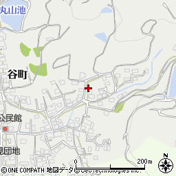 愛媛県松山市谷町738周辺の地図