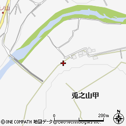 愛媛県西条市兎之山甲132-2周辺の地図