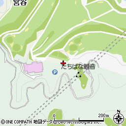 徳島県阿南市内原町宮谷周辺の地図
