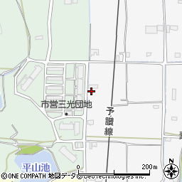 愛媛県松山市安城寺町814周辺の地図