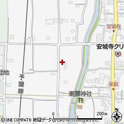 愛媛県松山市安城寺町922周辺の地図