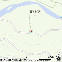 和歌山県田辺市龍神村柳瀬522周辺の地図