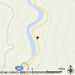 徳島県三好市東祖谷菅生586周辺の地図