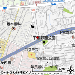 与田工務店事務所周辺の地図