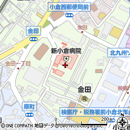 西日本シティ銀行新小倉病院 ＡＴＭ周辺の地図