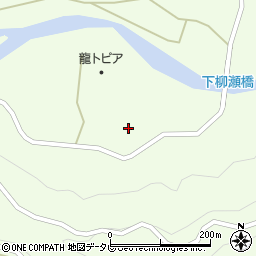 和歌山県田辺市龍神村柳瀬557周辺の地図