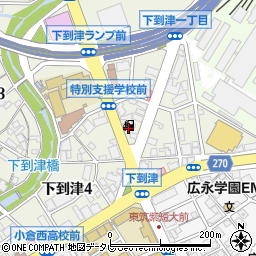 ａｐｏｌｌｏｓｔａｔｉｏｎ到津ＳＳ周辺の地図