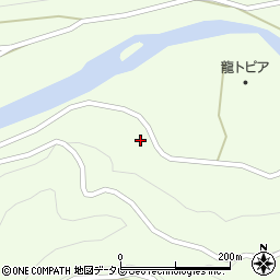 和歌山県田辺市龍神村柳瀬491周辺の地図