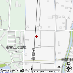 愛媛県松山市安城寺町829周辺の地図